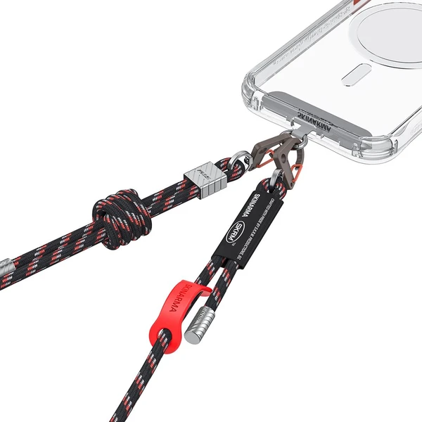 SKINARMA Dyno Universal Lanyard šnúrka čierna - Popruhy a crossbody - Hlavný obrázok