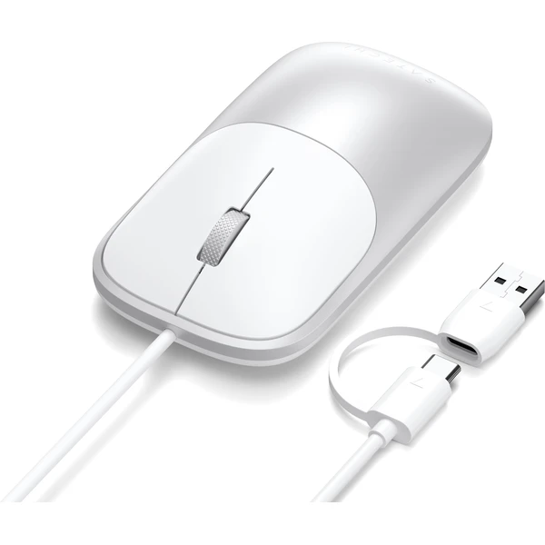 Satechi Slim LX drátová myš stříbrná - Myši - Obrázok a9155ee260904ba0b13f90a61b7b43ca