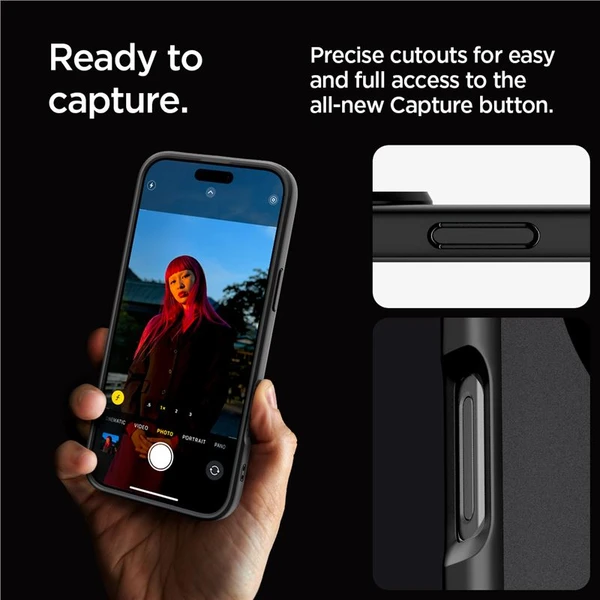 Spigen Ultra Hybrid MagSafe kryt iPhone 16 Pro frost black - Puzdra - Obrázok a9245ce1734c42528b25a56a4a2c31e9
