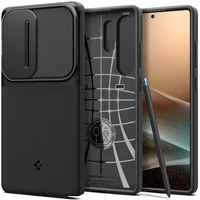 Spigen Optik Armor kryt Samsung Galaxy S25 Ultra čierny - Puzdra