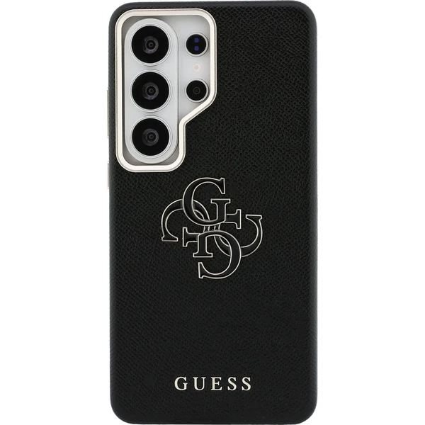 Guess PU 4G Resin Metal Logo kryt Samsung Galaxy S26 Ultra čierny - Puzdra - Obrázok a93407b3efd343c2a9332307e5b40676