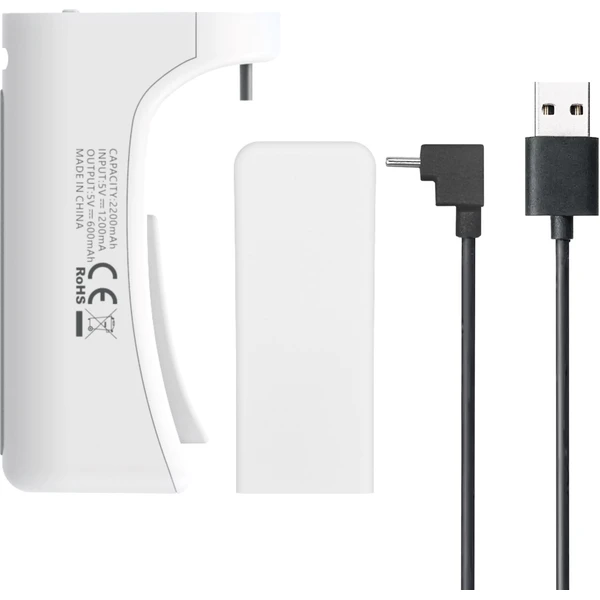 iPega P5042 prenosná dobíjacia batéria pre PS5 DualSense biela - Nabíjačky - Obrázok a98ae8e663b54a189b2f4f9a78f00ffb