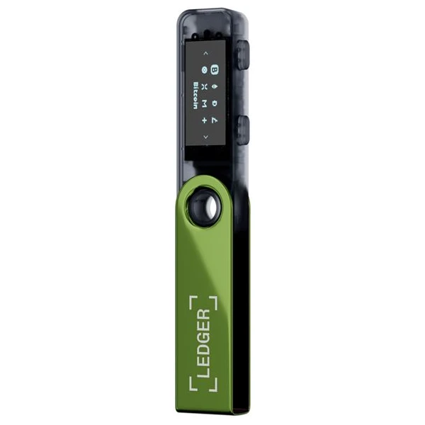 Ledger Nano S Plus krypto peňaženka (Android/MacOS/Windows/Ubuntu) Oxidate Green - Krypto peňaženky - Obrázok a99cf0feb0164c5c90f6d24dfa32c142