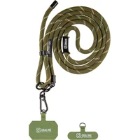OBAL:ME NeckTag popruh na telefón tmavo zelený - Popruhy a crossbody