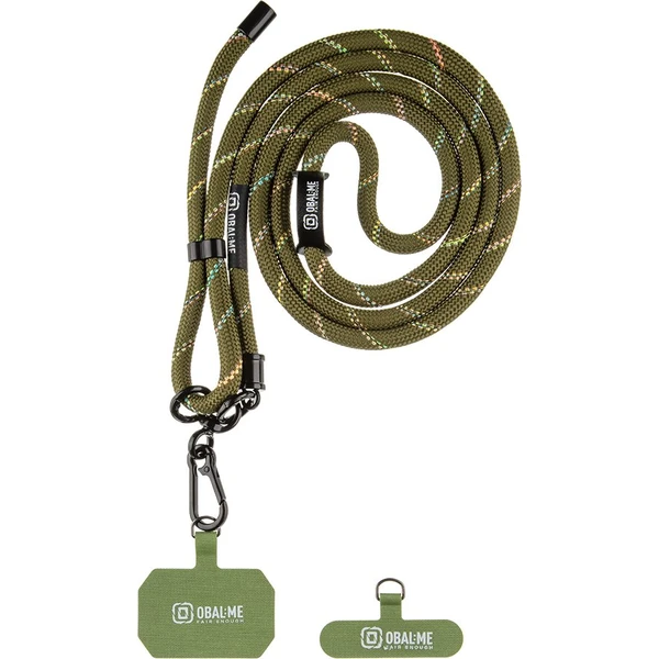 OBAL:ME NeckTag popruh na telefón tmavo zelený - Popruhy a crossbody - Hlavný obrázok