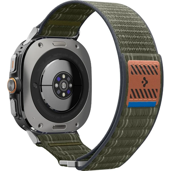Spigen Fabric Band remienok (hook-and-loop) Samsung Galaxy Watch Ultra 47mm zelený - Remienky - Obrázok a9c2f22c7d2845a5845b87b37209addf