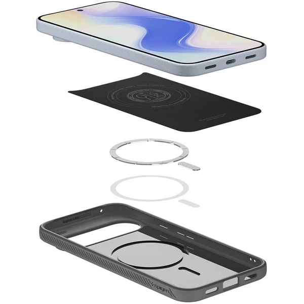 Spigen Liquid Air MagSafe kryt Google Pixel 10/10 Pro sivý - Puzdra - Obrázok a9cad81257394285b837fd8e2934a98f