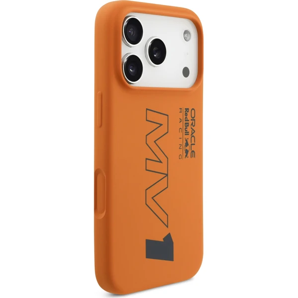 Oracle Red Bull Racing Silicone MV1 MagSafe kryt iPhone 17 Pro oranžový - Puzdra - Obrázok a9e7ed77966847febf0d50a13119e10e