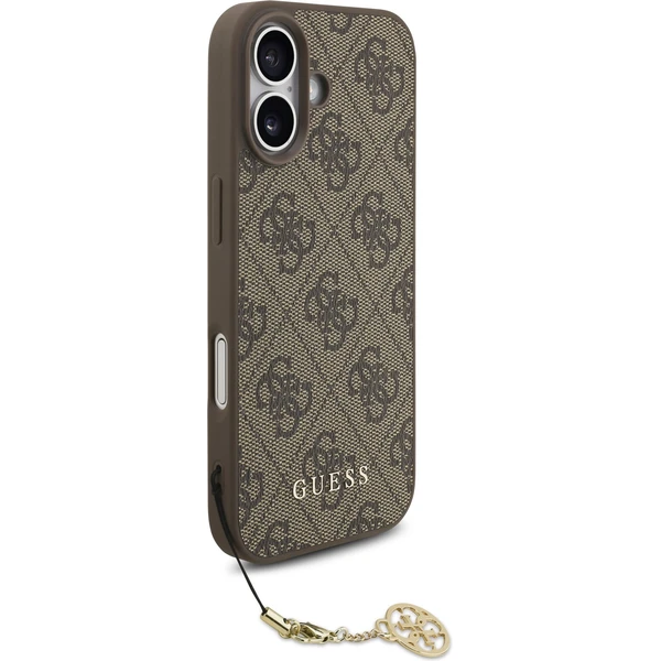 Guess 4G Charm kryt iPhone 17 hnedý - Puzdra - Obrázok a9f881272fa54d19a7d1561b791b16bd