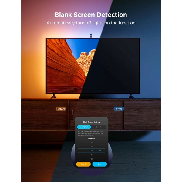 Govee TV Backlight 3 Lite 55-65" Smart LED podsvietenie RGBIC - Inteligentné osvetlenie - Obrázok aa0025d36f2346eb91581f0e6219de02