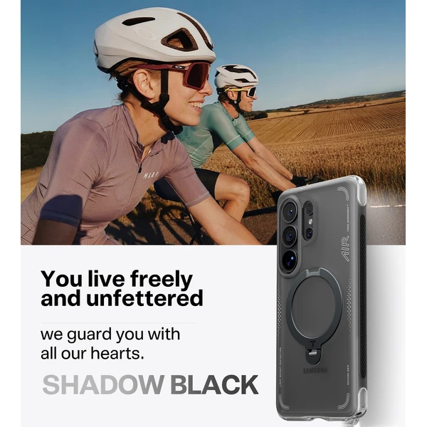 Torras Ostand Q3 Air MagSafe kryt Samsung Galaxy S26 Ultra shadow black - Puzdra - Obrázok aa16b94b3e65425b91044c375163aaad