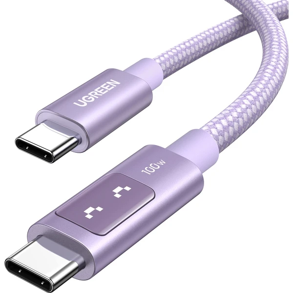 UGREEN Uno USB-C/USB-C napájací kábel 100W 2m fialový - Káble a redukcie - Obrázok aa1a5747ec024f8482be6f1d5c668b6a