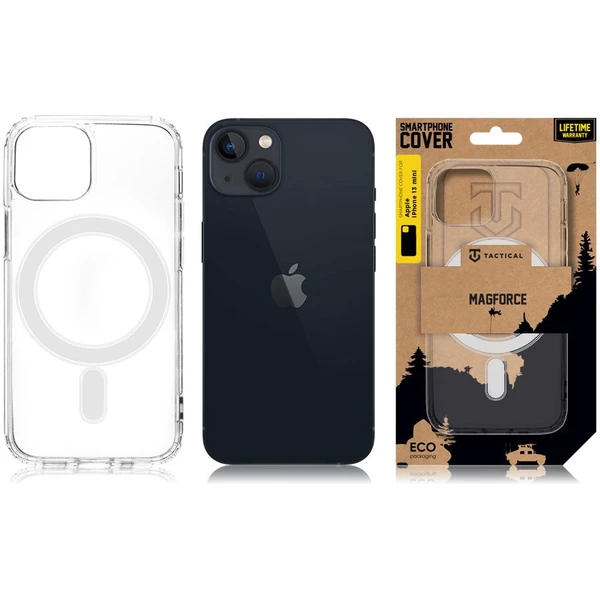 Tactical MagForce Kryt pre Apple iPhone 13 Mini číry - Puzdra - Obrázok aa2ca01e431340738b684405c8d84bb8
