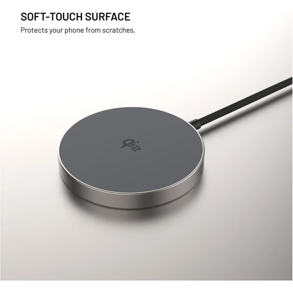 FIXED MagPad Slim MagSafe nabíjačka s Qi2, 15W, titánová - Nabíjačky - Obrázok aa2ed913c10e40b1b6e41ae0630dd35e