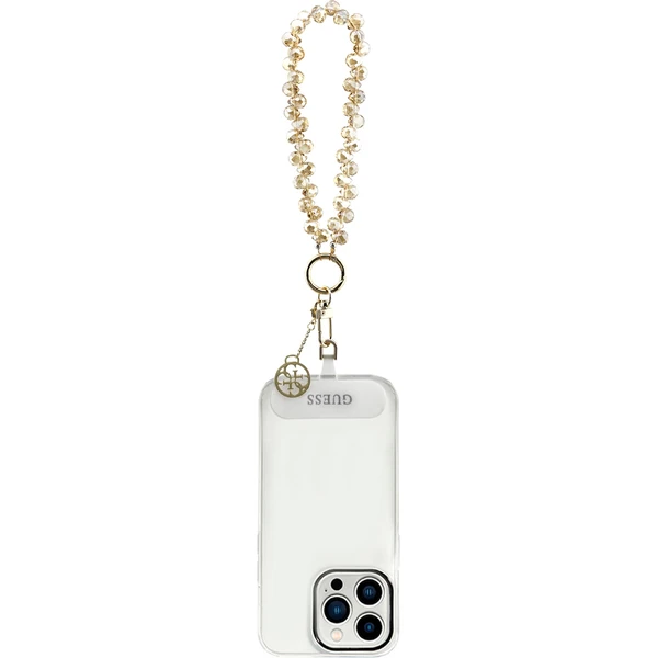 Guess univerzálny popruh na ruku Crystals 4G Charm zlatý - Popruhy a crossbody - Obrázok aa31f45330124086b231055b881cceb9