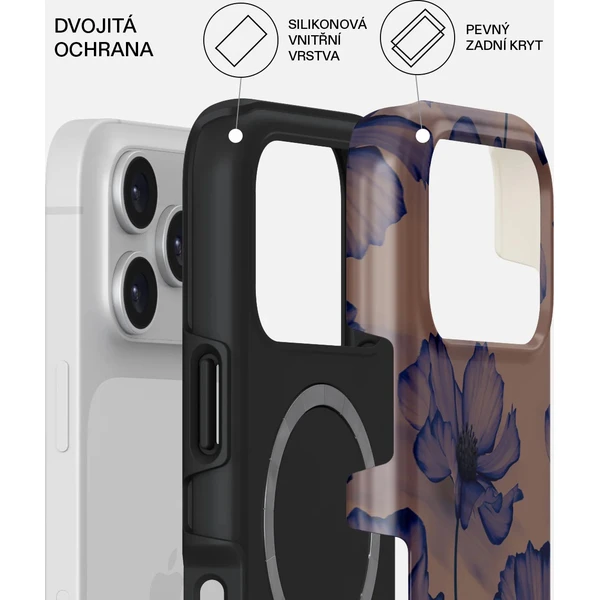 Burga Tough MagSafe kryt iPhone 17 Pro Velvet Night - Puzdra - Obrázok aa3cabe7fae4402a880b7916840a3369