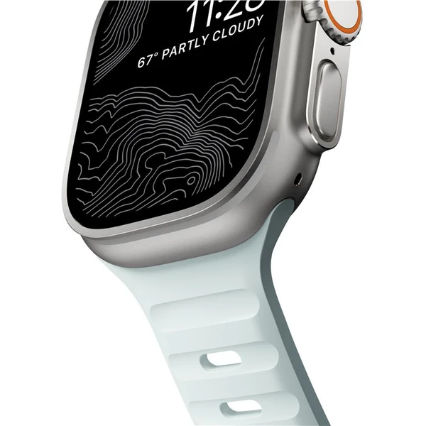 Nomad Sport Strap M/L remienok pre Apple Watch 49/46/45/44/42mm Ice Blue Glow - Remienky - Obrázok aa3e3dc56f9c4de784c0d3ef7709d0fd
