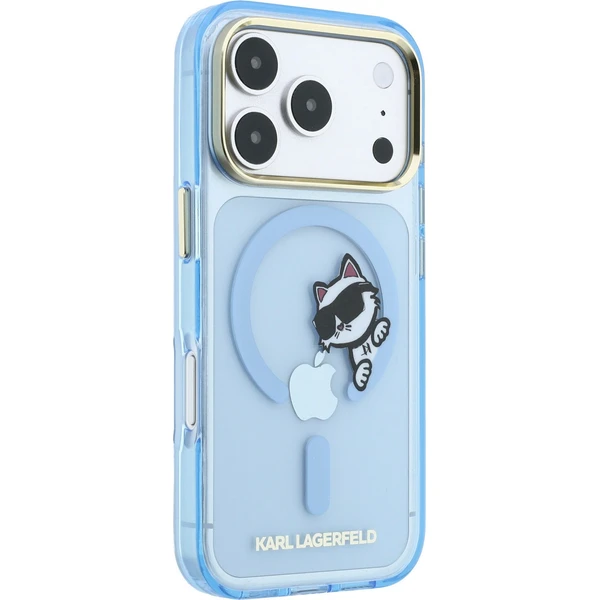 Karl Lagerfeld IML Choupette Peekaboo Magsafe kryt iPhone 18 Pro Max modrý - Puzdra - Obrázok aa5ef09d02964a5c9ab52c6975f9c14f