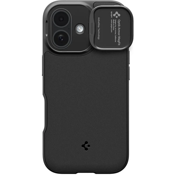 Spigen Optik Armor MagSafe kryt iPhone 17 black - Puzdra - Obrázok aa6c9ebb7f584d9d8e3d60fa126d5e0c