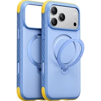 Torras Ostand Q3 Rugg, modrá - iPhone 2026 Pro - Puzdra