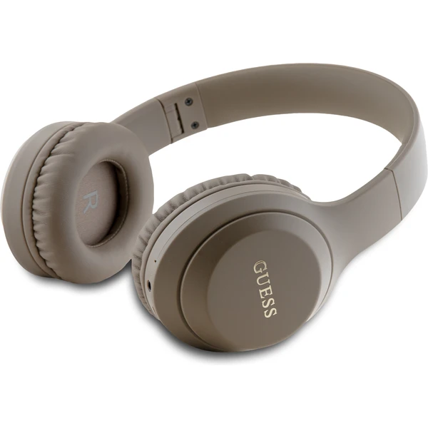 Guess Classic Silver Logo Bluetooth bezdrôtové slúchadlá hnedá - Slúchadlá - Obrázok aa852081a173436cbbe1cfedee56f87f