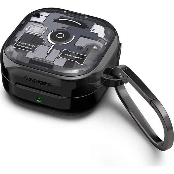 Spigen Ultra Hybrid puzdro Samsung Galaxy Buds 4 Pro/Buds4, Zero One Black - Puzdra - Hlavný obrázok