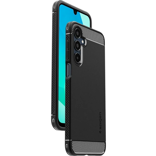 Spigen Rugged Armor kryt Samsung Galaxy A16/A16 5G matne čierny - Puzdra - Obrázok aaaec08844174e818b2c36da62a70eb0