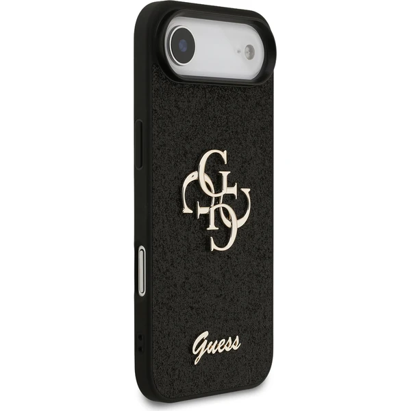 Guess PU Fixed Glitter 4G Metal Logo kryt iPhone Air čierny - Puzdra - Obrázok aaba4d94e39144d8851bf14586df2a66