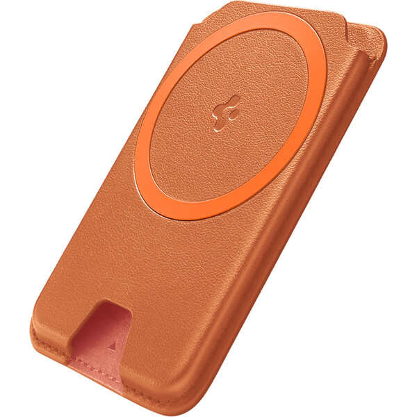 Spigen Valentinus MagFit+ MagSafe Wallet 3 Card peňaženka metallic orange - Peňaženky - Obrázok aac161c2501f4d8a98d3721359bd95a7