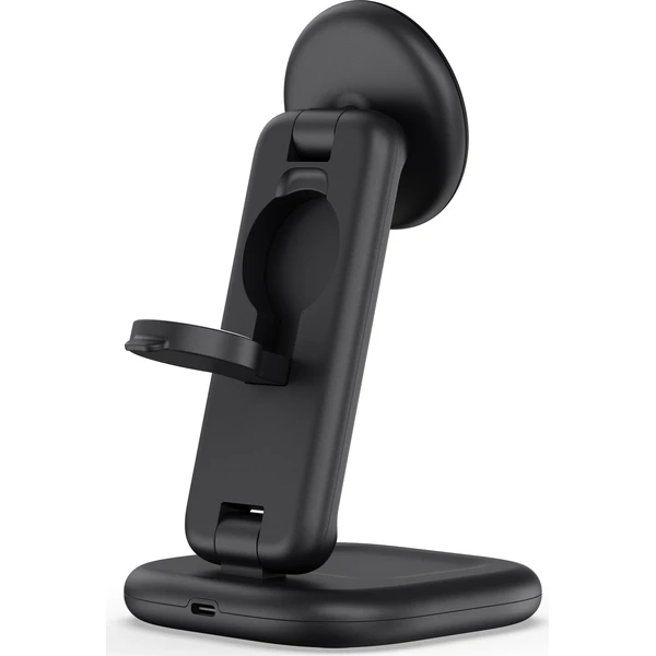 Satechi 3-in-1 Foldable Qi2 25W MagSafe bezdrátová nabíječka vesmírně černá - Nabíjačky - Obrázok aad59bea4fcc44acb3cb75de8f12898d