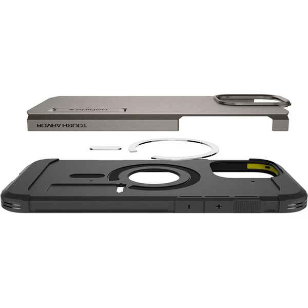 Spigen Tough Armor MagSafe kryt iPhone 16 Pro gunmetal - Puzdra - Obrázok aae8ceb818aa40038b94344814c17530