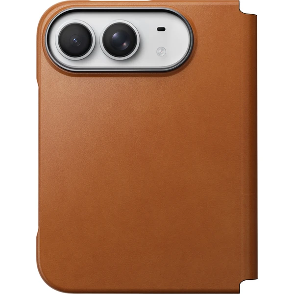 Nomad Traditional Leather Folio (Horween) MagSafe kožené puzdro iPhone Duo sedlová hnedá - Puzdra - Obrázok aaeb58a7b8944aa19fe489c282a43ec0