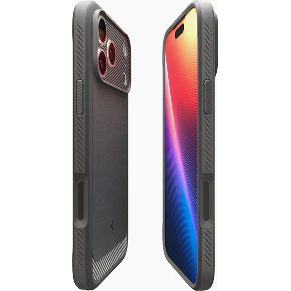 Spigen Rugged Armor MagSafe kryt iPhone 18 Pro/17 Pro gray - Puzdra - Obrázok aaf276c5f66d452fb269683b7996498d