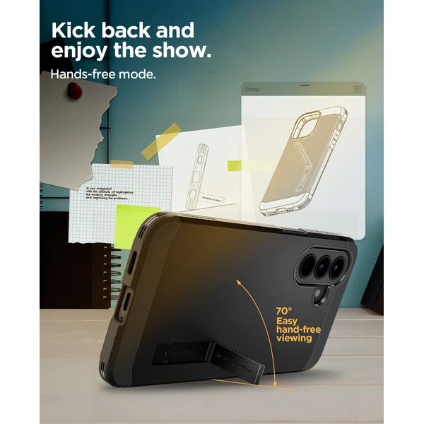 Spigen Tough Armor kryt Samsung Galaxy A57 5G čierny - Puzdra - Obrázok aaf5e9b8f6564f1eae58dcc4371886a0