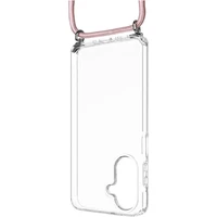 FIXED Pure Neck kryt s ružovou šnúrkou na krk pre Samsung Galaxy A26 5G - Puzdra