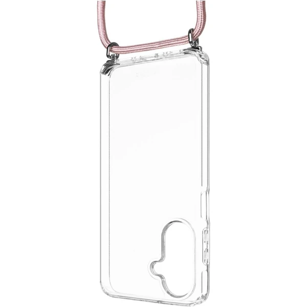 FIXED Pure Neck kryt s ružovou šnúrkou na krk pre Samsung Galaxy A26 5G - Puzdra - Hlavný obrázok