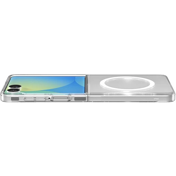 Spigen Air Skin MagSafe kryt Samsung Galaxy Z Flip7 číry/biely - Puzdra - Obrázok ab10a54224b544f7ab72aebd2486ce06