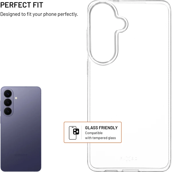 FIXED Story Slim TPU kryt Samsung Galaxy S26+, 0,6 mm priehľadný - Puzdra - Obrázok ab184dc4cba74aac923993212e20e12f