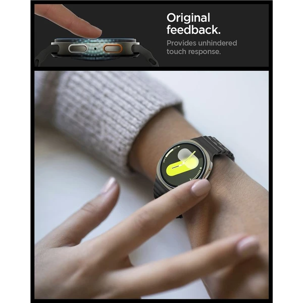 Spigen Glass TR EZ Fit 2 Pack sklo Galaxy Watch8 (44mm) číre (2 ks) - Ochranné fólie a sklo - Obrázok ab2a2b20573f4cf5a7ed3a9f0e8b9042