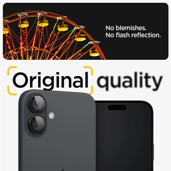 Spigen Glass tR EZ Fit Optik Pro sada skiel iPhone 17/16/16 Plus čierna (2-bal) - Ochranné fólie a sklo - Obrázok ab2aecf326254fac8e7f1e6d35d61416