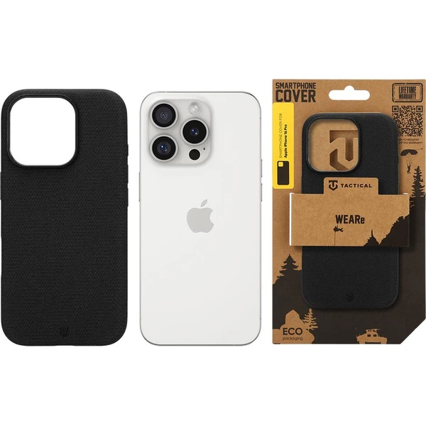 Tactical MagForce WEARe Kryt pre Apple iPhone 16 Pro Black - Puzdra - Obrázok ab4a9ec61b354eb486942ac4ab310616