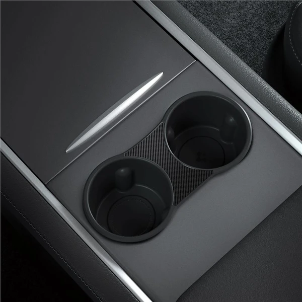 Spigen Center Console Cup Holder Insert vložka do držiaka nápojov (2021/2022) Tesla Model Y/3 čierny - Držiaky - Obrázok ab4e49fc4a8742229b6f7a5467093ce0