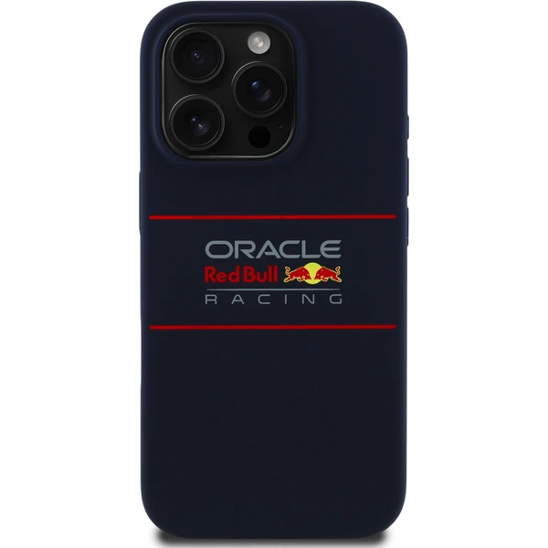 Oracle Red Bull Racing Silicone Horizontal Logo MagSafe kryt iPhone 15 Pro Max modrý - Puzdra - Obrázok ab7e990830964394ac8e5a3b56b62a16