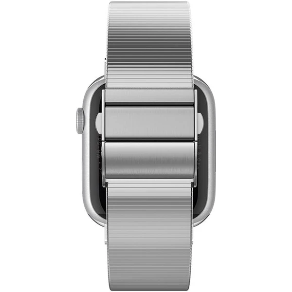 Spigen Sleek Link remienok Apple Watch 49/46/45/44/42mm strieborný - Remienky - Obrázok ab9facfb56eb4e94972f42817ff48625
