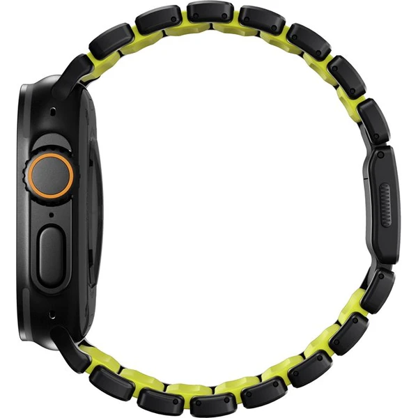Nomad Stratos Band FKM remienok Apple Watch 45/46/49mm Black Titanium/Volt - Remienky - Obrázok abb2feb9345b4fc08794e008eba4c1b3