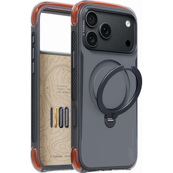 Torras Ostand Q3 Air Pro, obsidian core black - iPhone 2026 Pro - Puzdra - Obrázok abb3f9fd06cc454a88a42603d0fd660b