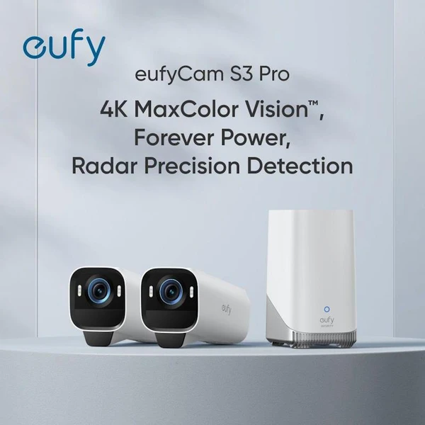 Anker eufyCam S3 Pro biela - IP kamery - Obrázok abdcac41d65949ae95cf6e171ba832b5