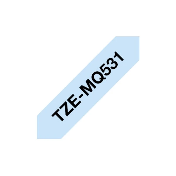 Brother TZe-MQ531 matná páska čierna na modrom 12 mm - Pásky pre štítkovače - Obrázok abe1c7758e234d5b96110b56fef8663d