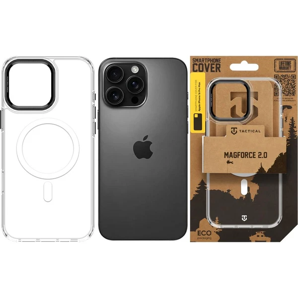 Tactical MagForce 2.0 Kryt pre Apple iPhone 16 Pro Max Black - Puzdra - Obrázok abfe9a99c8c54670b25258359da09091