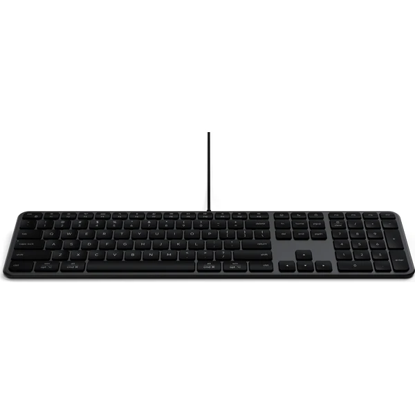 Satechi Slim LX3 káblová klávesnica - US English - Space Black - Klávesnice - Obrázok ac0cacc63f7a4e8ba54e4c49a972da96
